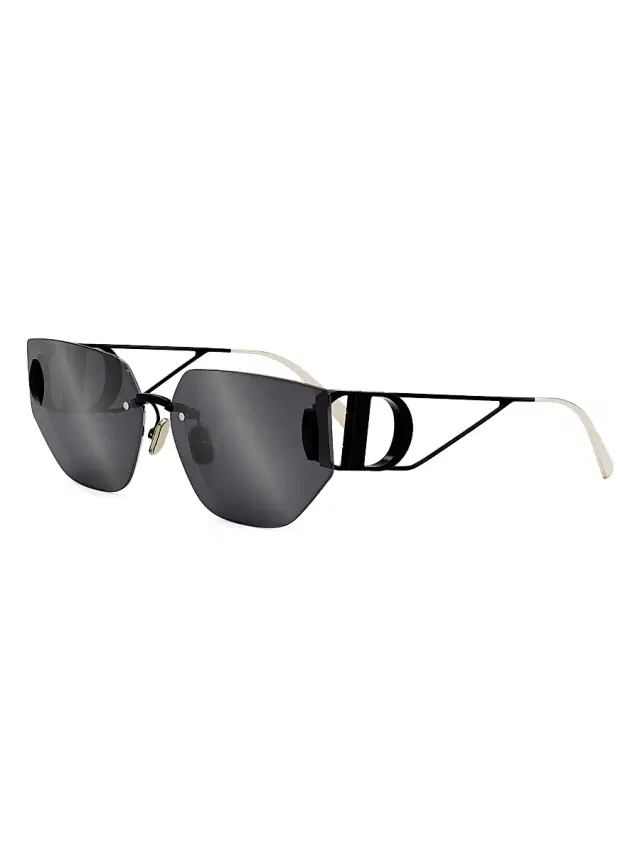 Dior Women's 30Montaigne B3U Butterfly Sunglasses - Black Smoke Mirror