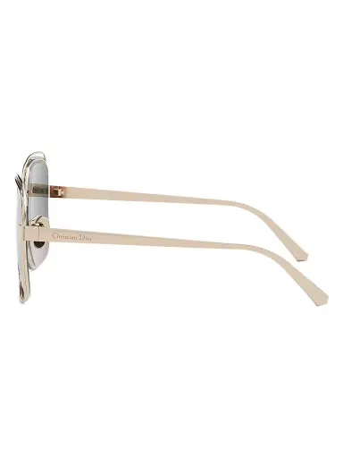 Dior Women's Fil S1U 58MM Square Sunglasses - Rose Gold Green Gradient | Thumbnail 3