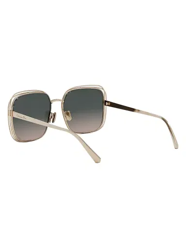 Dior Women's Fil S1U 58MM Square Sunglasses - Rose Gold Green Gradient | Thumbnail 4