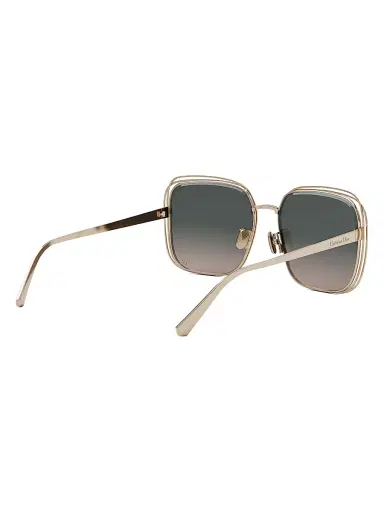 Dior Women's Fil S1U 58MM Square Sunglasses - Rose Gold Green Gradient | Thumbnail 6