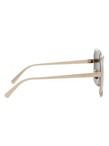 Dior Women's Fil S1U 58MM Square Sunglasses - Rose Gold Green Gradient | Thumbnail 7