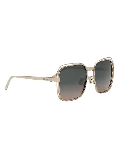 Dior Women's Fil S1U 58MM Square Sunglasses - Rose Gold Green Gradient | Thumbnail 8