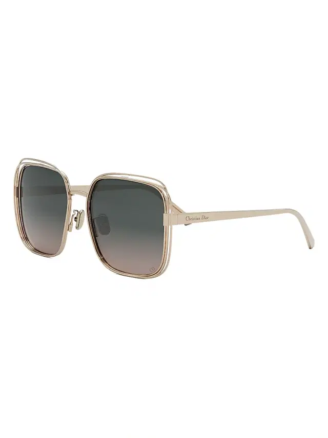 Dior Women's Fil S1U 58MM Square Sunglasses - Rose Gold Green Gradient