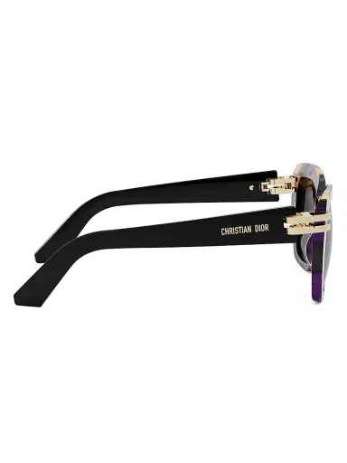 Dior Women's C S1I 52MM Square Sunglasses - Purple Orange Havana Gradient | Thumbnail 7 Dior Women's C S1I 52MM Square Sunglasses - Purple Orange Havana Gradient | Thumbnail 7