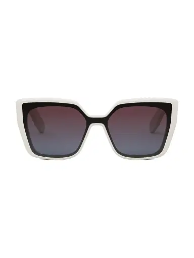 Dior Women's Lady 95.22 S2I Butterfly Sunglasses - Ivory Gradient Bordeaux | Thumbnail 2