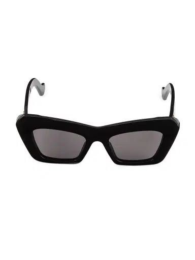 Loewe Women's 50MM Cat-Eye Sunglasses - Black | Thumbnail 2