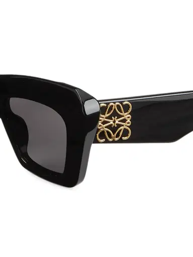 Loewe Women's 50MM Cat-Eye Sunglasses - Black | Thumbnail 3