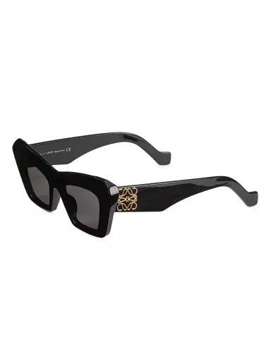 Loewe Women's 50MM Cat-Eye Sunglasses - Black | Thumbnail 1