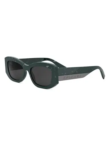BVLGARI Women's Roma 54MM Geometric Sunglasses - Grey Green Grey | Thumbnail 1
