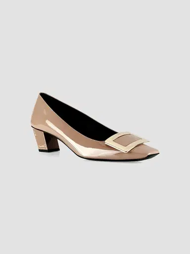Roger Vivier Women's Decollete Belle Vivier 45MM Patent Leather Pumps | Thumbnail 2 Roger Vivier Women's Decollete Belle Vivier 45MM Patent Leather Pumps | Thumbnail 2