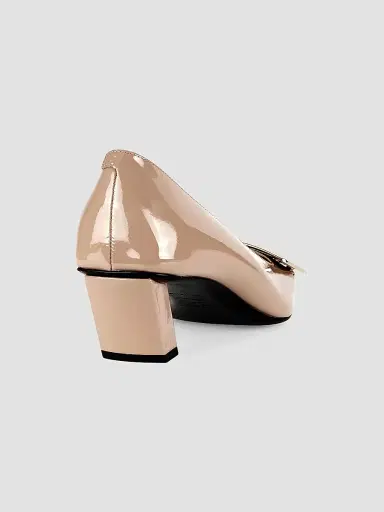 Roger Vivier Women's Decollete Belle Vivier 45MM Patent Leather Pumps | Thumbnail 3 Roger Vivier Women's Decollete Belle Vivier 45MM Patent Leather Pumps | Thumbnail 3