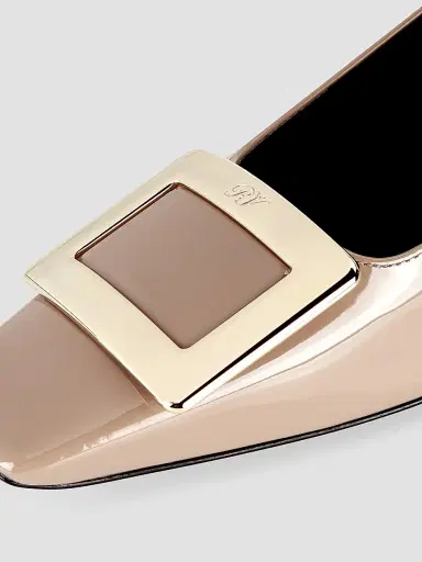 Roger Vivier Women's Decollete Belle Vivier 45MM Patent Leather Pumps | Thumbnail 6 Roger Vivier Women's Decollete Belle Vivier 45MM Patent Leather Pumps | Thumbnail 6
