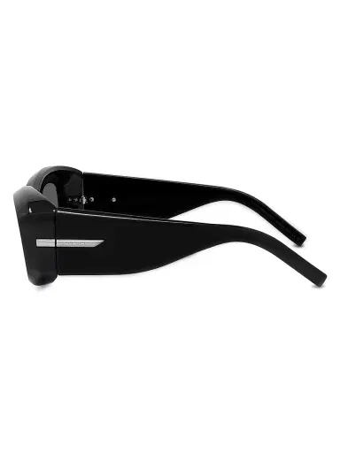 Givenchy Women's G180 56MM Square Sunglasses - Shiny Black | Thumbnail 4