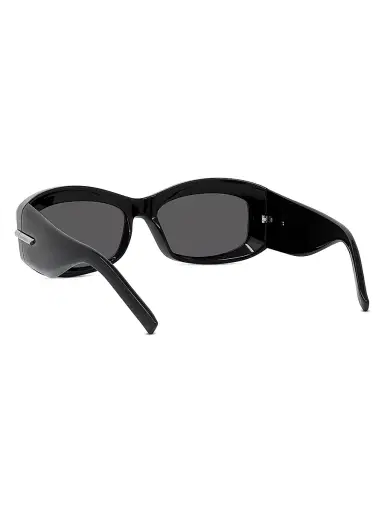 Givenchy Women's G180 56MM Square Sunglasses - Shiny Black | Thumbnail 5