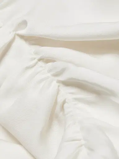 A.L.C. Women's Inez Satin Halter Dress - Whisper White - Size 12 | Thumbnail 7 A.L.C. Women's Inez Satin Halter Dress - Whisper White - Size 12 | Thumbnail 7