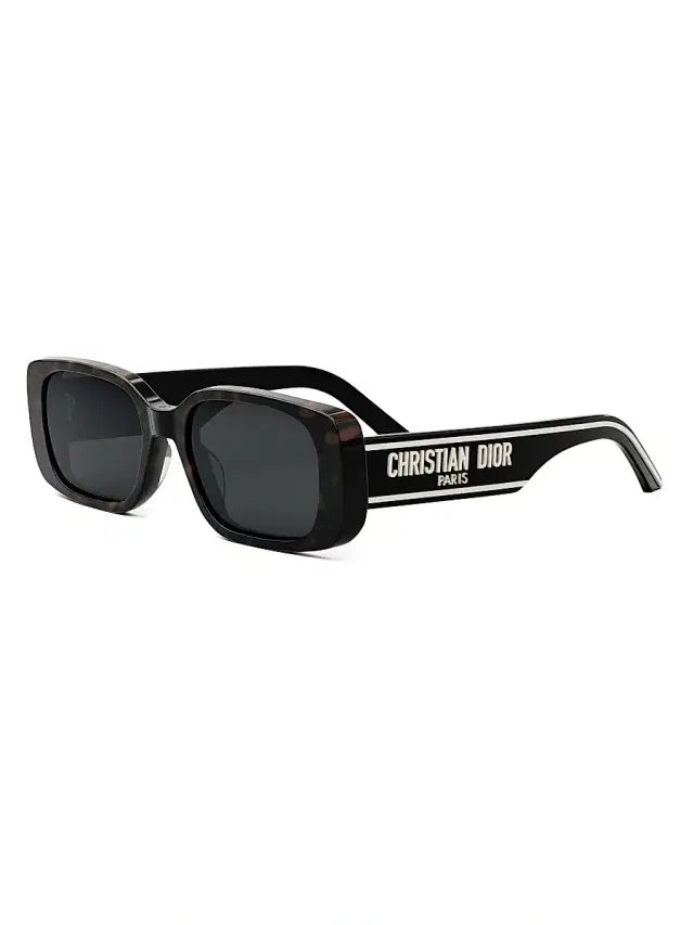 Dior Women's Wildior S2U 53MM Square Sunglasses - Dark Havana