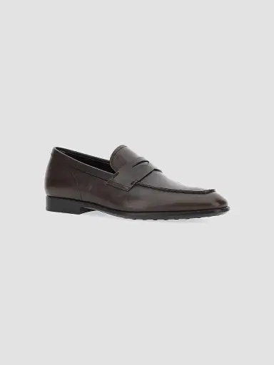 Tod's Men's Leather Penny Loafers | Thumbnail 2 Tod's Men's Leather Penny Loafers | Thumbnail 2