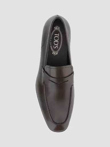 Tod's Men's Leather Penny Loafers | Thumbnail 5 Tod's Men's Leather Penny Loafers | Thumbnail 5