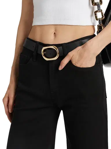 Mother Women's The Twister Sneak Wide-Leg Jeans - Pitch | Thumbnail 6 Mother Women's The Twister Sneak Wide-Leg Jeans - Pitch | Thumbnail 6