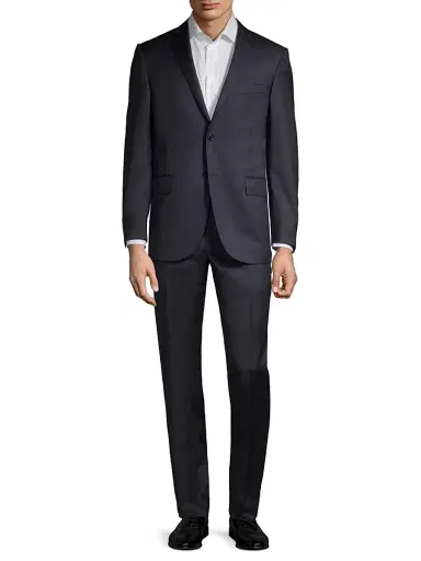 CORNELIANI Men's Academy Wool Suit - Navy - Size 44 | Thumbnail 2