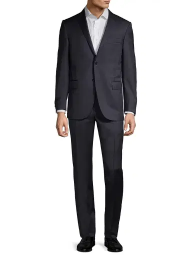 CORNELIANI Men's Academy Wool Suit - Navy - Size 44 | Thumbnail 3