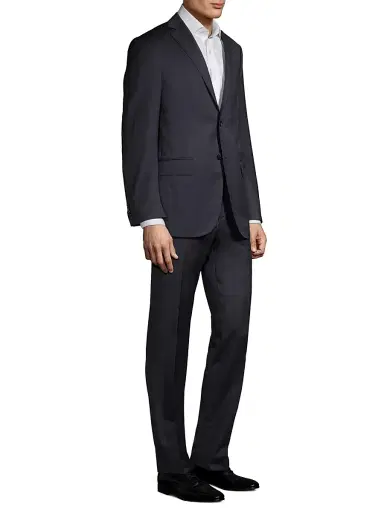 CORNELIANI Men's Academy Wool Suit - Navy - Size 44 | Thumbnail 4
