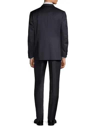 CORNELIANI Men's Academy Wool Suit - Navy - Size 44 | Thumbnail 5