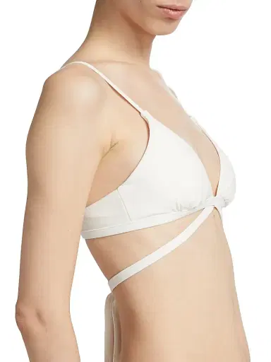 Simkhai Women's Harlen Strappy Triangle Bikini Top | Thumbnail 5 Simkhai Women's Harlen Strappy Triangle Bikini Top | Thumbnail 5