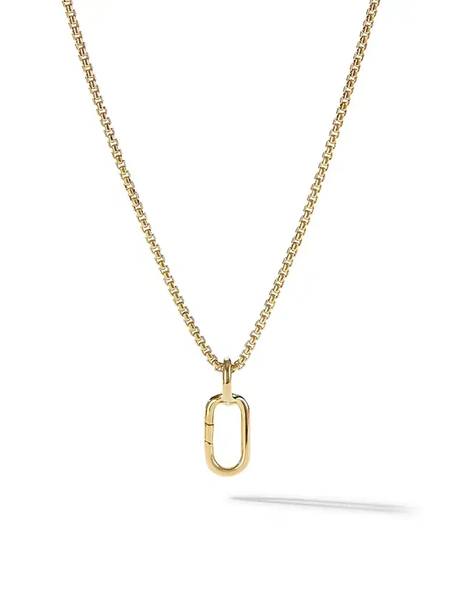 Women's Lexington Amulet Holder in 18K Yellow Gold - Yellow Gold