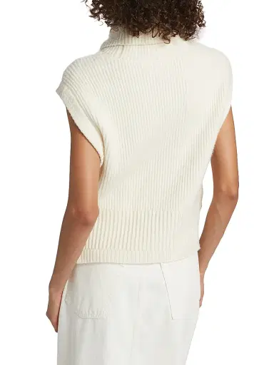 SIMKHAI Women's Maple Ribbed Sleeveless Top - | Thumbnail 5 SIMKHAI Women's Maple Ribbed Sleeveless Top - | Thumbnail 5