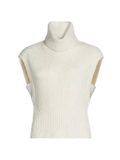 SIMKHAI Women's Maple Ribbed Sleeveless Top - | Thumbnail 1 SIMKHAI Women's Maple Ribbed Sleeveless Top - | Thumbnail 1