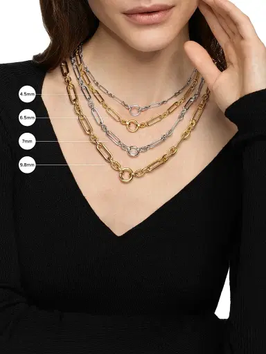 David Yurman Women's Lexington Chain Necklace in Sterling Silver - Silver | Thumbnail 7 David Yurman Women's Lexington Chain Necklace in Sterling Silver - Silver | Thumbnail 7