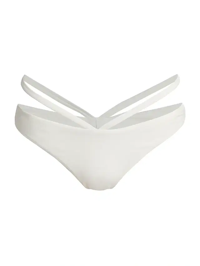Women's Emmalynn Strappy Bikini Bottoms - White