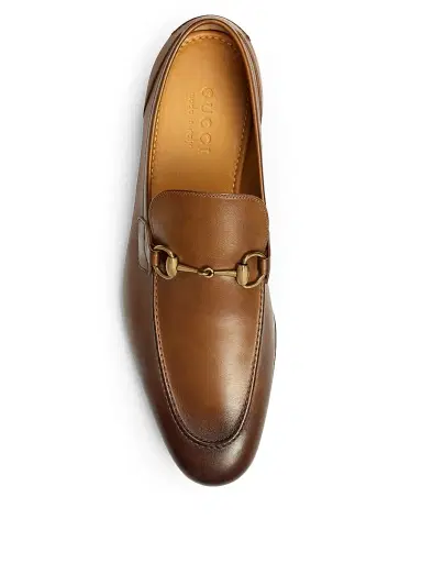 Gucci Men's Jordaan Leather Loafers | Thumbnail 5