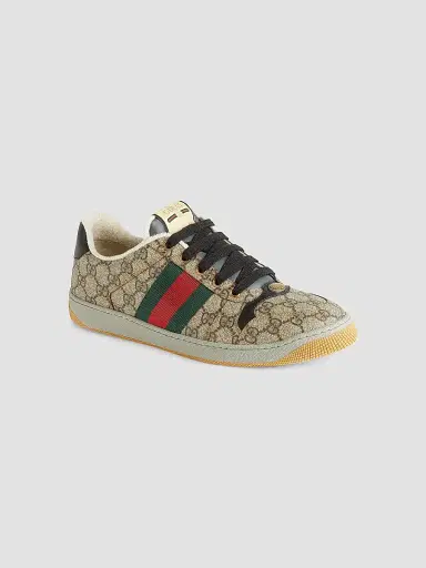 Gucci Men's Screener GG Supreme Canvas Sneakers - Brown - Size 6.5 | Thumbnail 2 Gucci Men's Screener GG Supreme Canvas Sneakers - Brown - Size 6.5 | Thumbnail 2