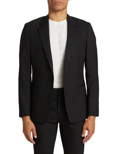 Theory Men's Wool Tuxedo Jacket | Thumbnail 3 Theory Men's Wool Tuxedo Jacket | Thumbnail 3