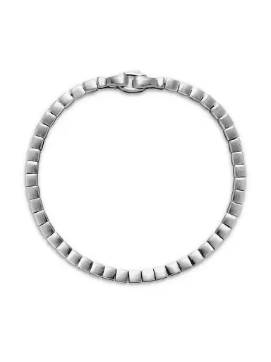 David Yurman Men's Spiritual Beads Cushion Bracelet - Sterling Silver | Thumbnail 3