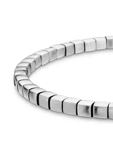David Yurman Men's Spiritual Beads Cushion Bracelet - Sterling Silver | Thumbnail 7