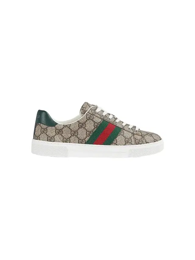 Women's Ace Monogram Sneakers - Beige
