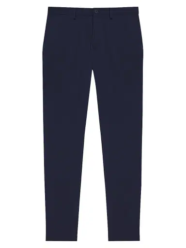Theory Men's Zaine Neoteric Slim-Fit Pants - Navy - Size 40 | Thumbnail 1