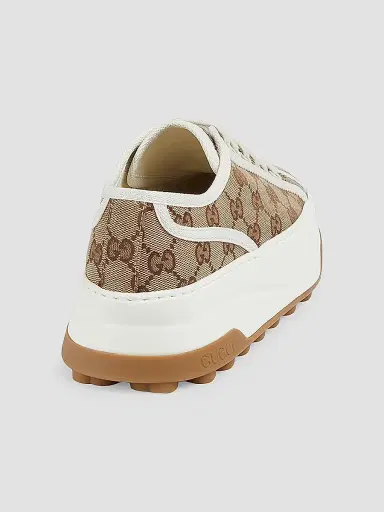 Gucci Women's Tennis Treck Low-Top Sneakers - Beige - Size 10 | Thumbnail 3 Gucci Women's Tennis Treck Low-Top Sneakers - Beige - Size 10 | Thumbnail 3