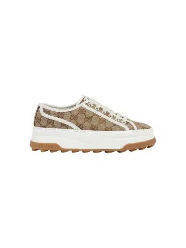 Gucci Women's Tennis Treck Low-Top Sneakers - Beige - Size 10 | Thumbnail 1 Gucci Women's Tennis Treck Low-Top Sneakers - Beige - Size 10 | Thumbnail 1
