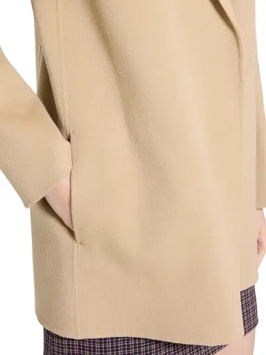 Theory Women's Clairene Wool-Cashmere Blazer - New Camel | Thumbnail 6 Theory Women's Clairene Wool-Cashmere Blazer - New Camel | Thumbnail 6