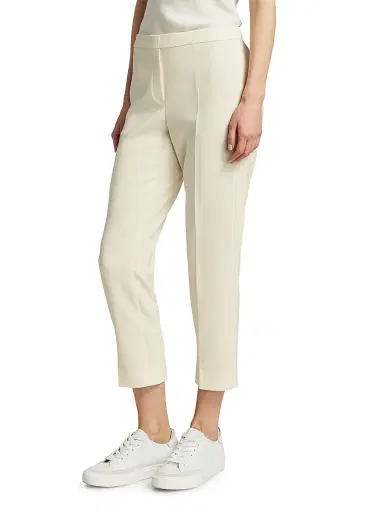 Theory Women's Treeca Pull-On Ankle Trousers | Thumbnail 4