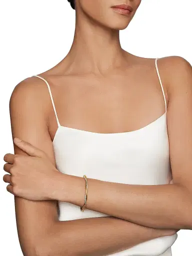 David Yurman Women's Petite Infinity Bracelet in Sterling Silver - Silver | Thumbnail 2