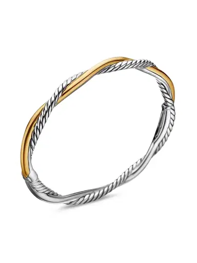David Yurman Women's Petite Infinity Bracelet in Sterling Silver - Silver | Thumbnail 3