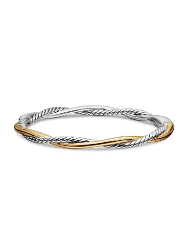 David Yurman Women's Petite Infinity Bracelet in Sterling Silver - Silver | Thumbnail 4