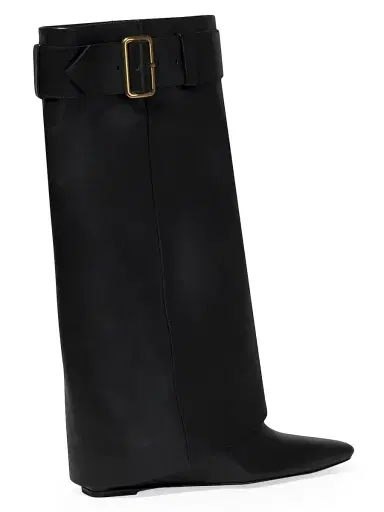 Simkhai Women's Frejya 70MM Suede Boots - Black - Size 11 | Thumbnail 3 Simkhai Women's Frejya 70MM Suede Boots - Black - Size 11 | Thumbnail 3