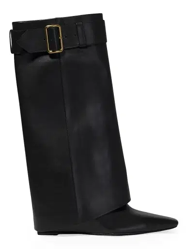 Simkhai Women's Frejya 70MM Suede Boots - Black - Size 11 | Thumbnail 1 Simkhai Women's Frejya 70MM Suede Boots - Black - Size 11 | Thumbnail 1