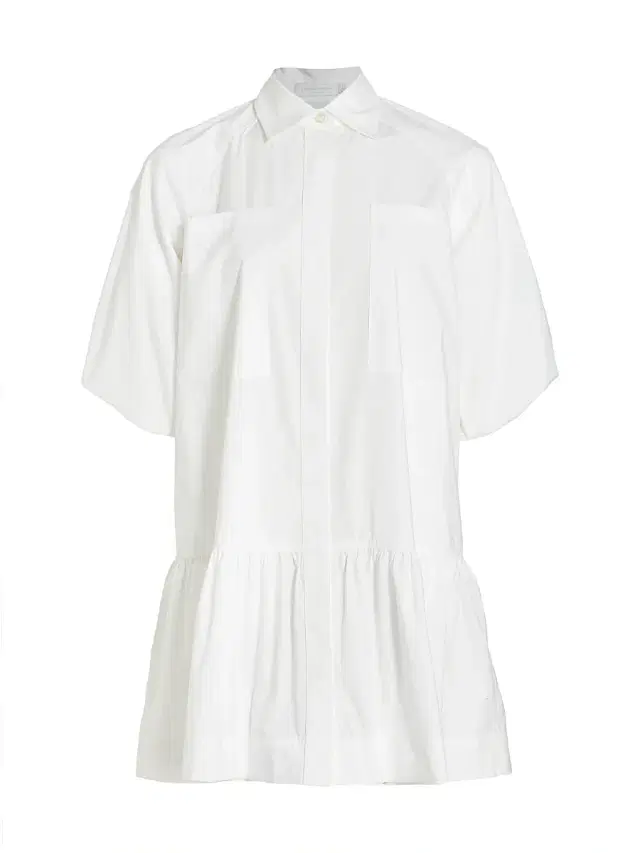 SIMKHAI Women's Crissy Cotton Poplin Shirtdress - White